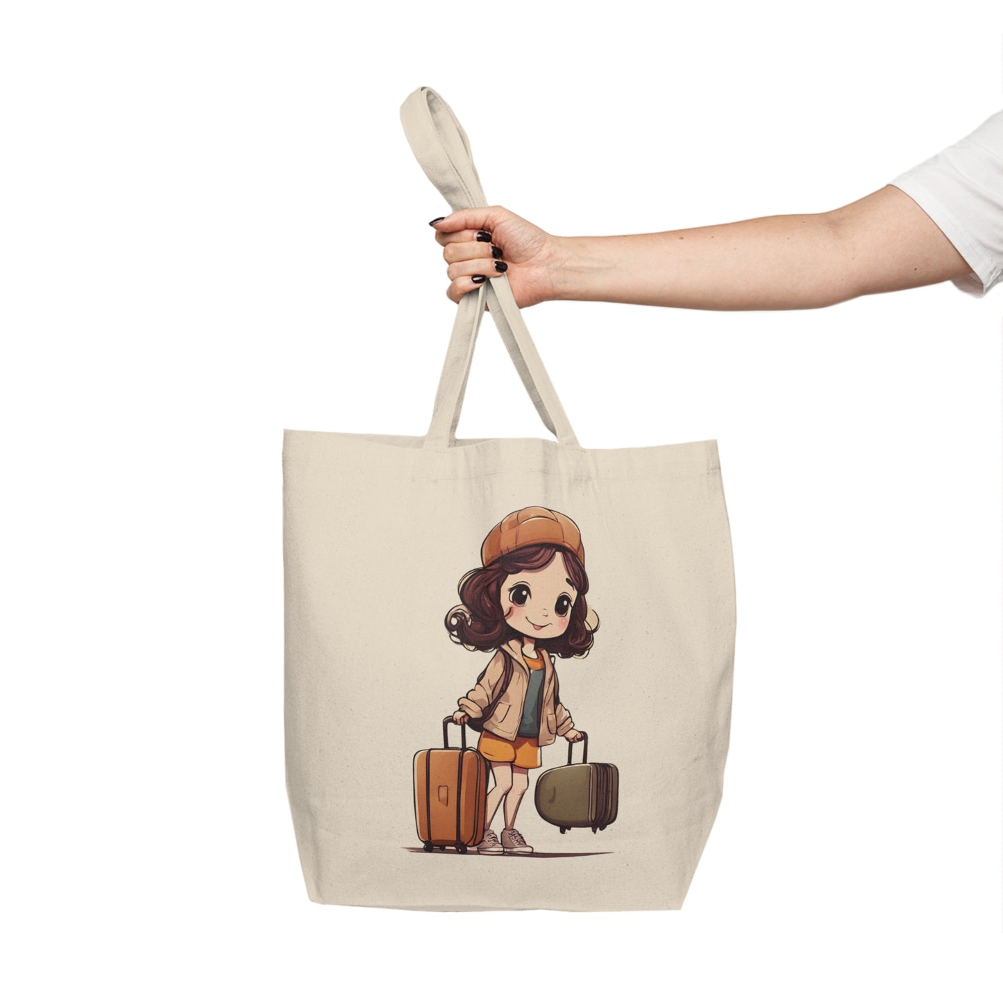 Canvas Shopping Tote