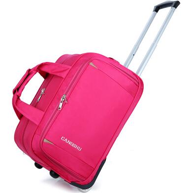 Travel Luggage Bag Oxford- Rolling Case On