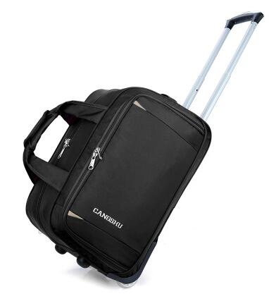 Travel Luggage Bag Oxford- Rolling Case On