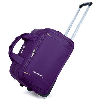 Travel Luggage Bag Oxford- Rolling Case On