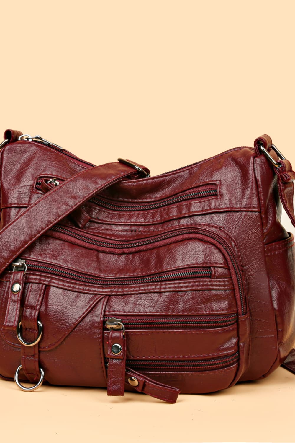 Multi-Pocket Crossbody Bag