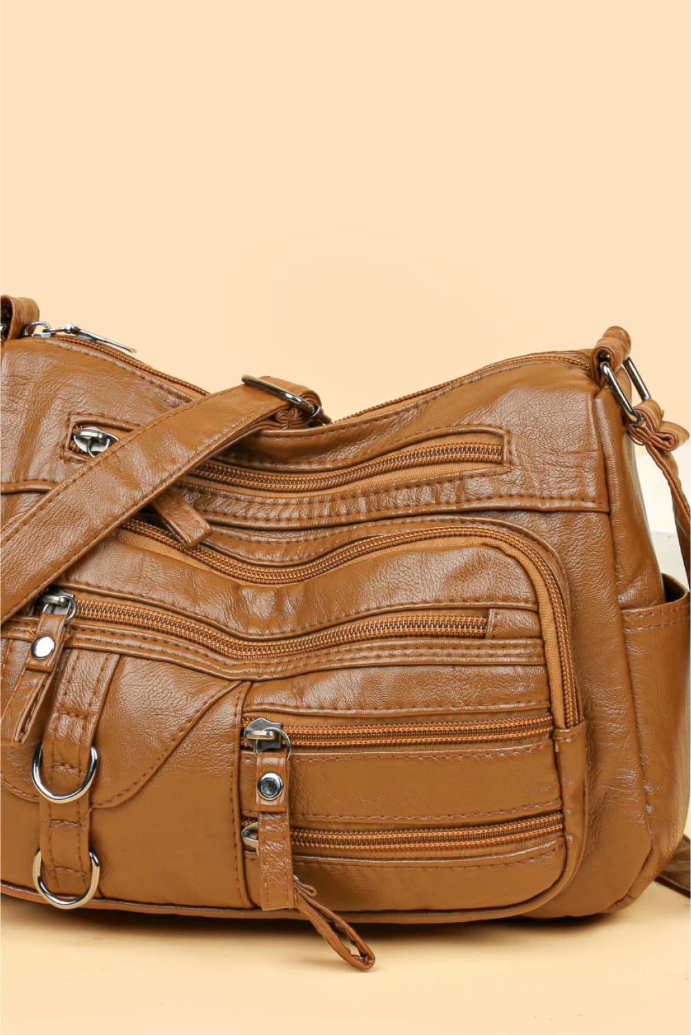 Multi-Pocket Crossbody Bag