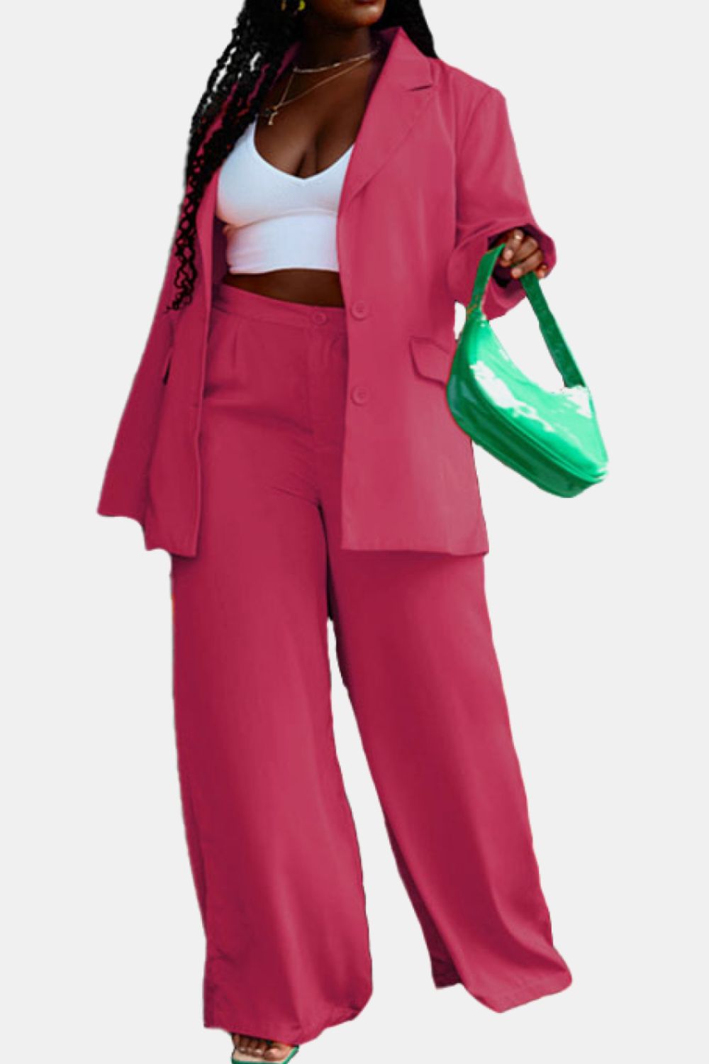 Mckenzie - Blazer and Long Pants Set