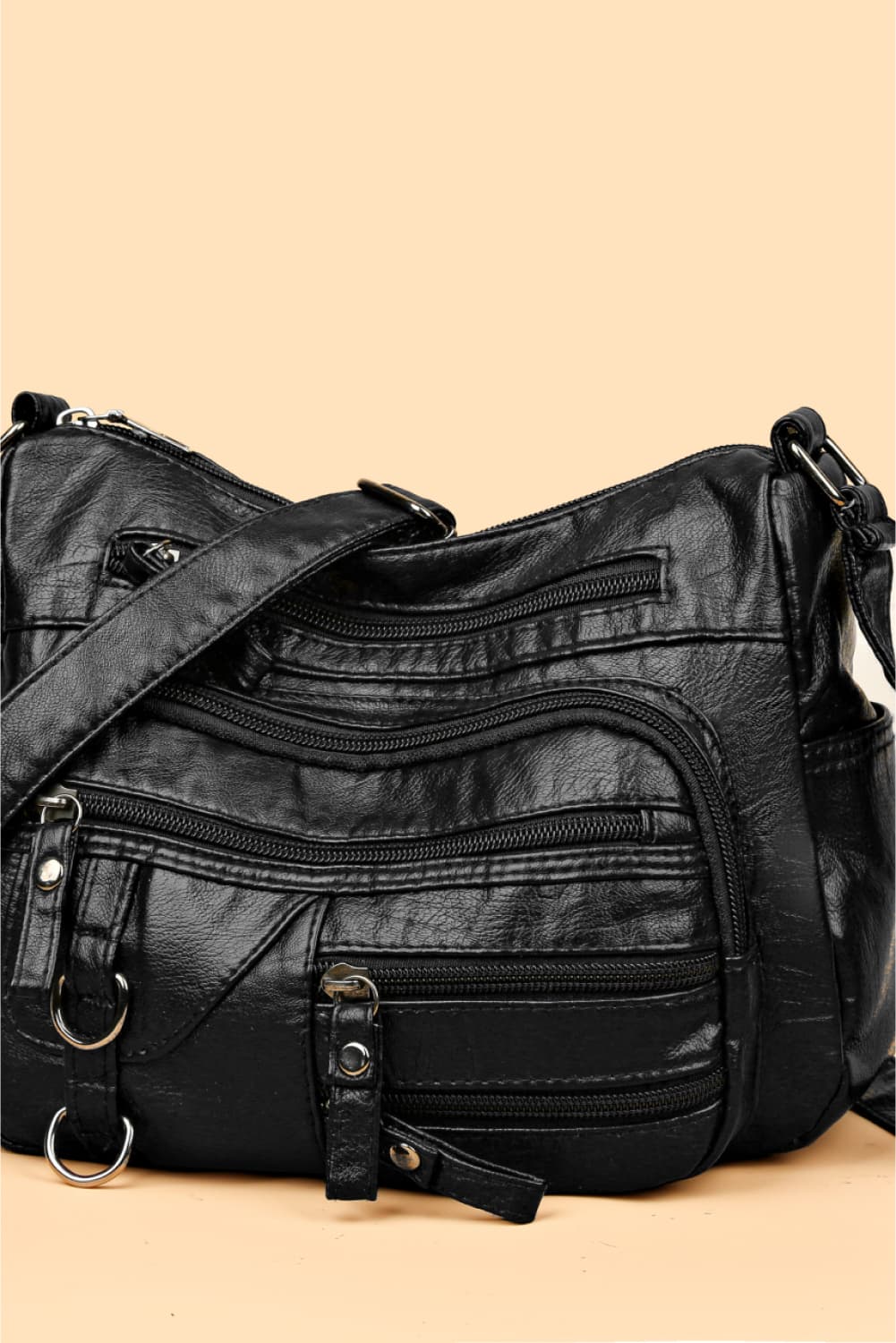 Multi-Pocket Crossbody Bag