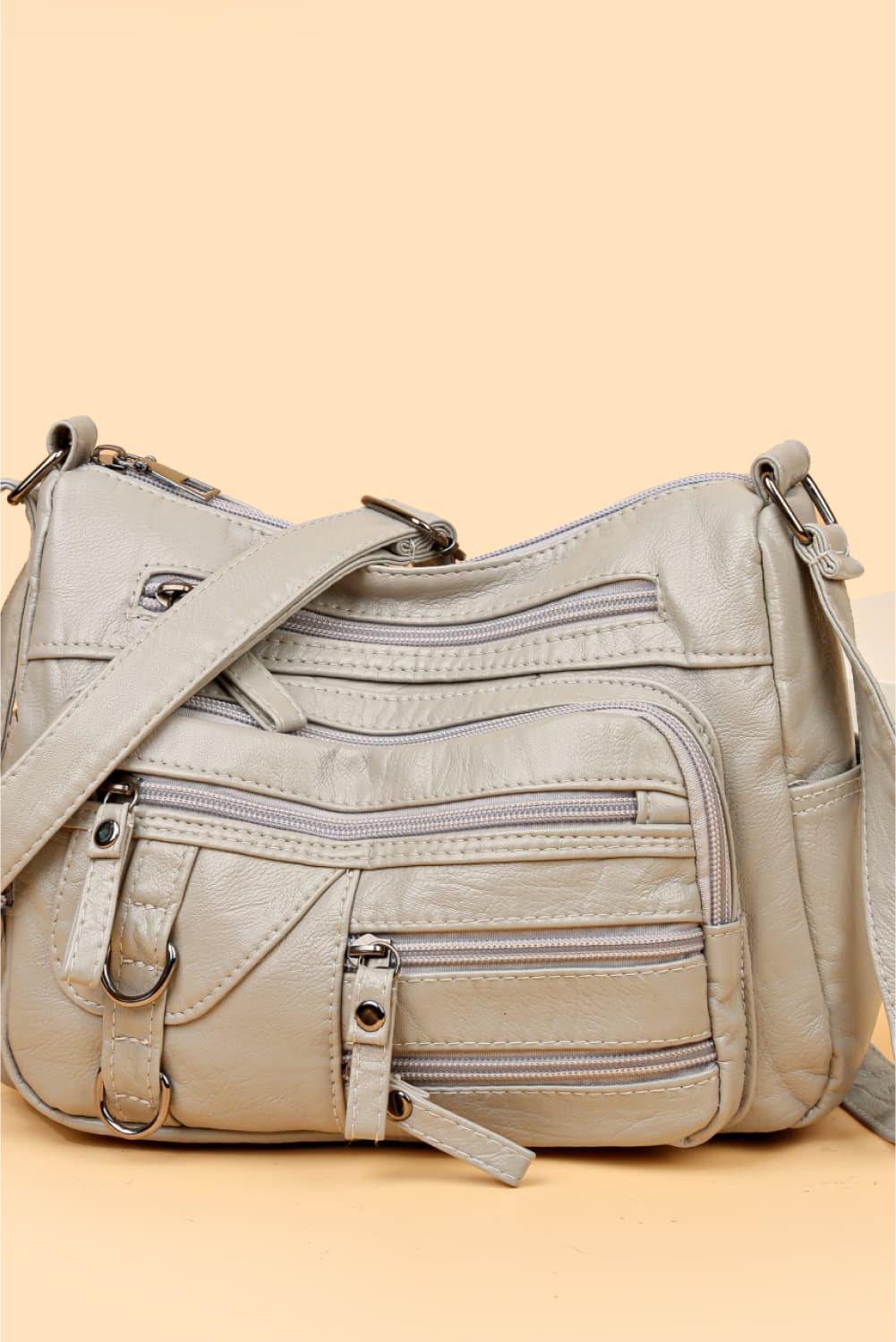 Multi-Pocket Crossbody Bag