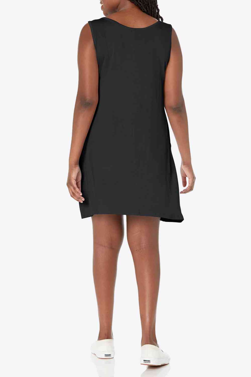 Pamela -  Sleeveless Dress with Pockets